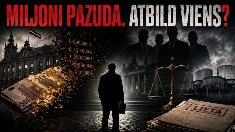 Miljoni pazuda, bet atmaksāt liek ne tos īstos?