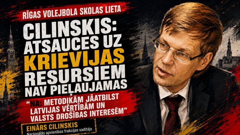 Nacionālā apvienība: Rīgas Volejbola skolas materiāliem jāatbilst Latvijas vērtībām un drošības interesēm