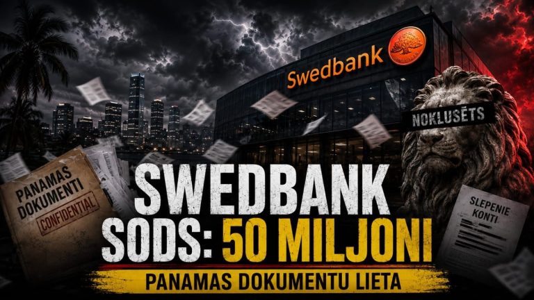 Swedbank noslēpumu cena — 50 miljoni dolāru