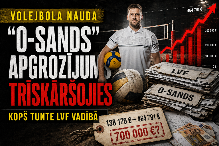 Kopš Tunte atrodas LVF vadībā, “O-Sands” apgrozījums trīskāršojies