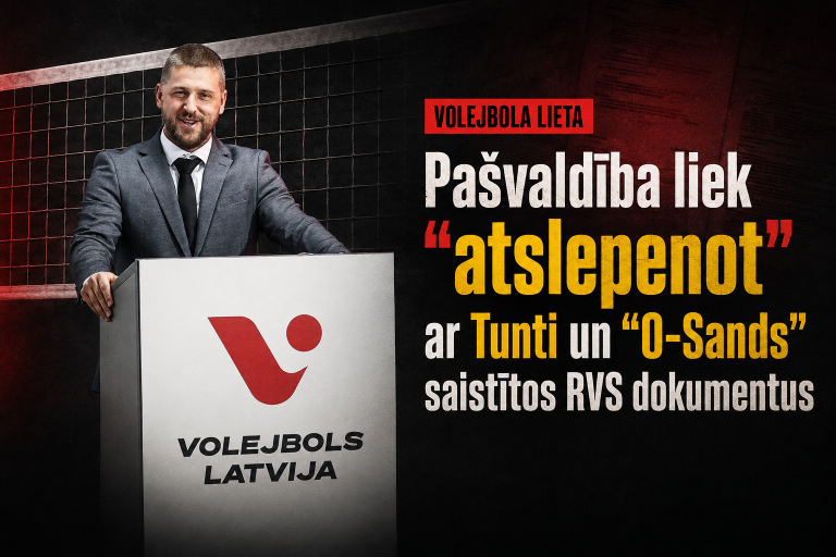 Pašvaldība liek “atslepenot” ar “O-Sands” un Tunti saistītos Rīgas Volejbola skolas dokumentus