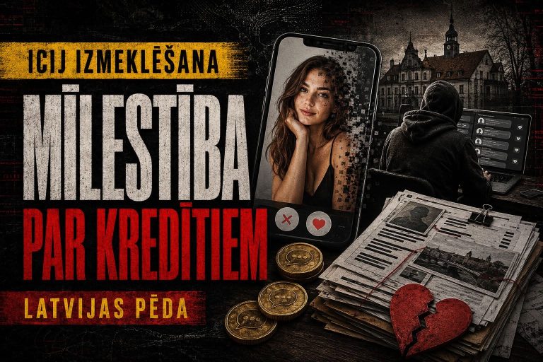 Mīlestība par kredītiem: ICIJ izmeklē iepazīšanās “mašīnu”, kuras pēdas ved arī uz Latviju