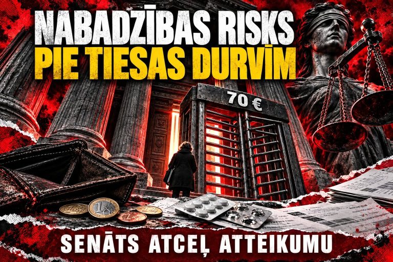 Senāta lēmums par 70 eiro drošības naudu tiesvedībā